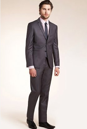 Limited Collection Super Slim Fit 2 Button Suit - Slim Suits for Men